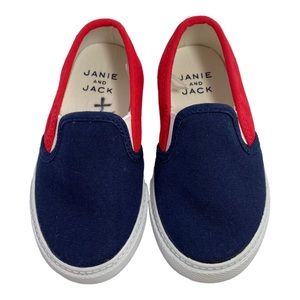 Janie and Jack Colorblocked Slip - on Sneaker - Size 7